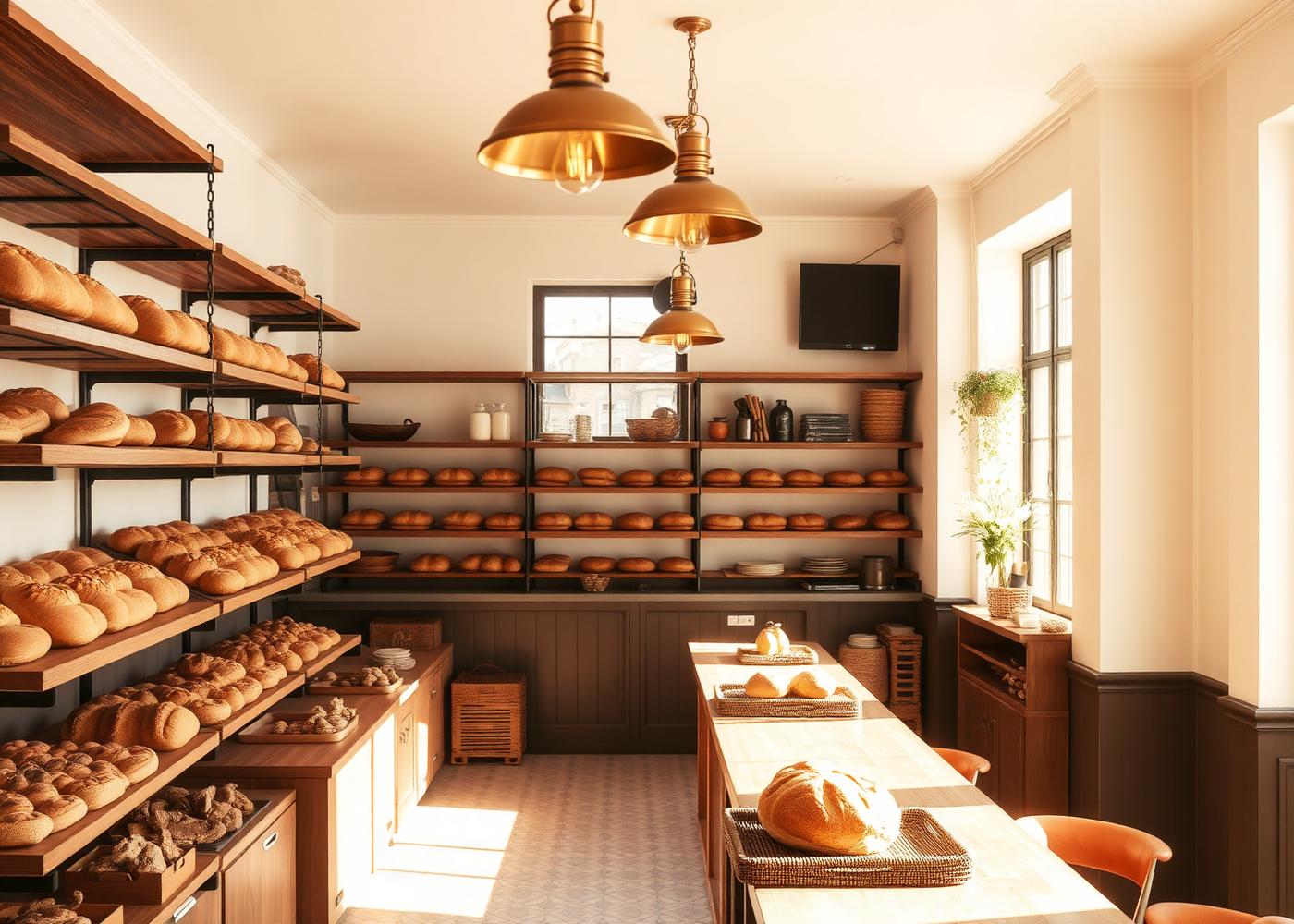 Bakery interior